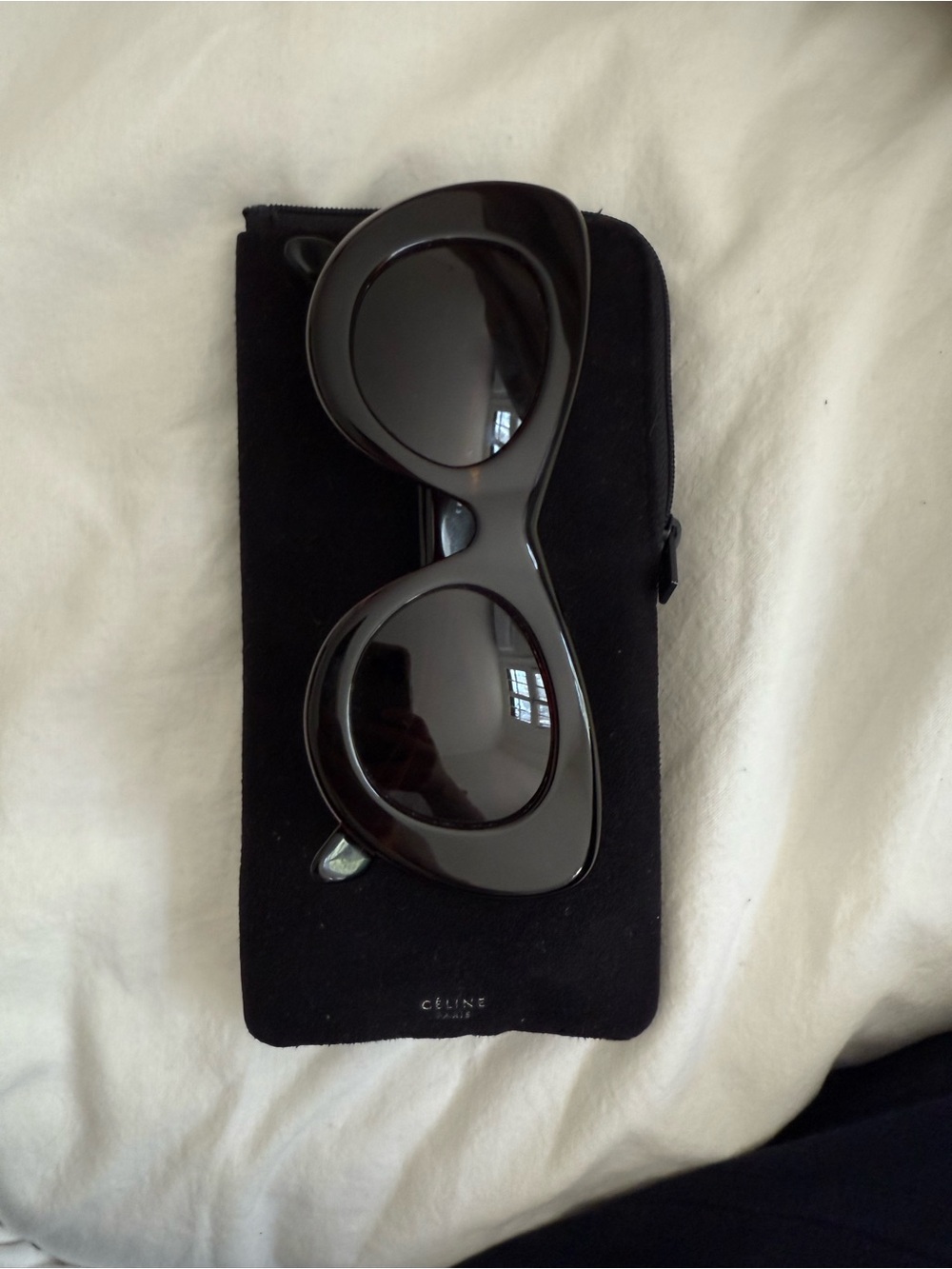 Celine papillon cat eye sunglasses cl41055/s - Picture 2 of 8